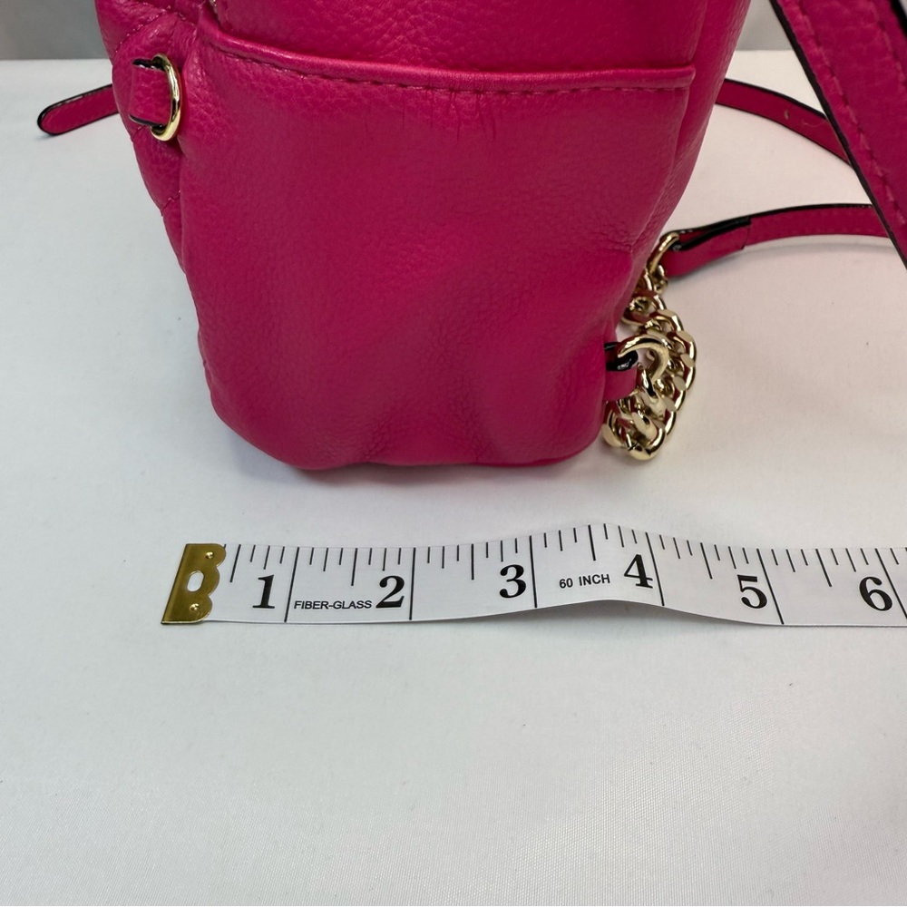 Victoria's Secret Vibrant Pink Quilted Backpack NWOT - Picture 15 of 16
